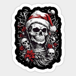 Death Merry Christmas Sticker